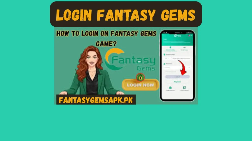Fantasy Gems login screenshot